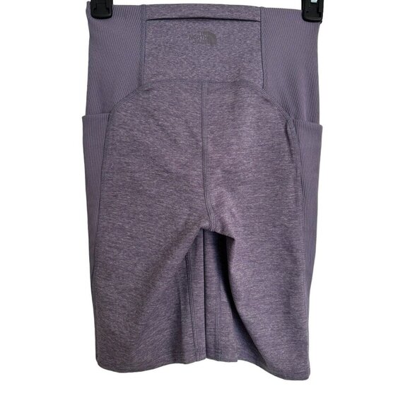 The North Face Dune Sky 9 Lunar Slate Heather Pockets XS Purple Short NWT $65 - Picture 7 of 8